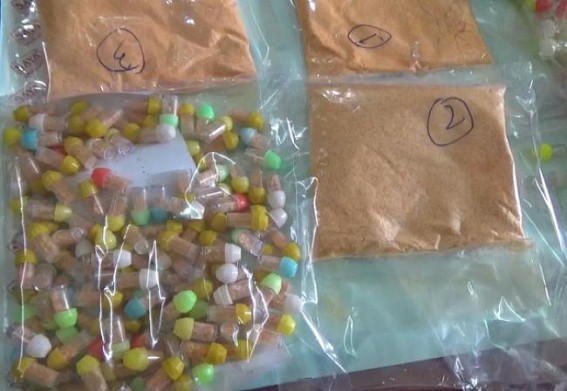 Police arrested 8 drug peddlers from 4 different places in Agartala City Police arrested 8 drug peddlers from 4 different places in Agartala City
