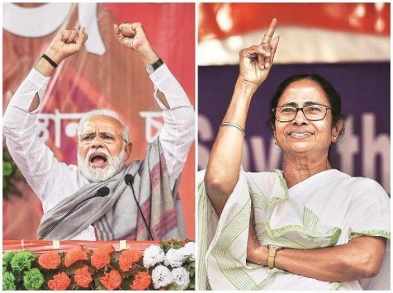 West Bengal Exit Poll results: TMC walks tightrope; huge gain for BJP West Bengal Exit Poll results: TMC walks tightrope; huge gain for BJP