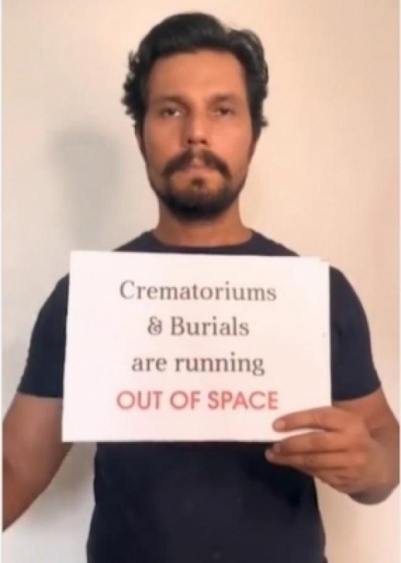 Randeep Hooda pitches in to provide oxygen concentrators Randeep Hooda pitches in to provide oxygen concentrators