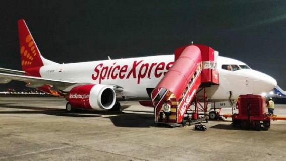 SpiceXpress airlifs 1,100 oxygen concentrators from Nanjing to Delhi SpiceXpress airlifs 1,100 oxygen concentrators from Nanjing to Delhi