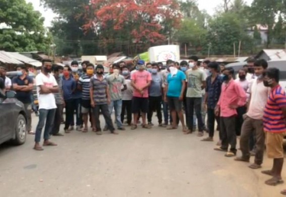 Auto drivers blocked National Highway Over Unpaid Auto Rents of CMâ€™s rally before ADC election