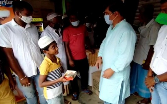 MLA Sudip Roy Barman distributed Iftar on Ramzan month 