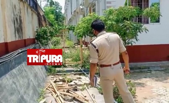 Covid Patients flee from Tripura Covid Centre Covid Patients flee from Tripura Covid Centre