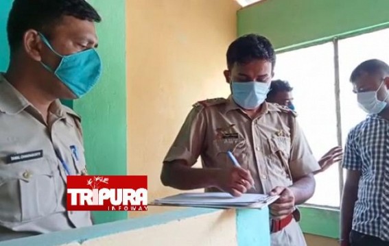 Retired Police man's Hanging Body found in his own House Retired Police man's Hanging Body found in his own House