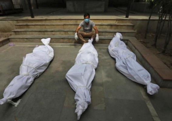 India records global highest Covid-19 deaths in a single day crossing 4,500 India records global highest Covid-19 deaths in a single day crossing 4,500