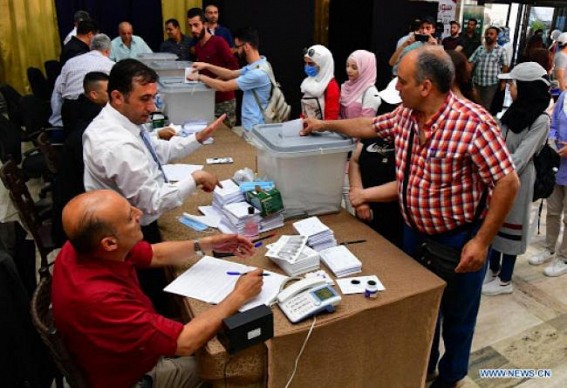 Syria's polling stations opened for Presidential poll Syria's polling stations opened for Presidential poll