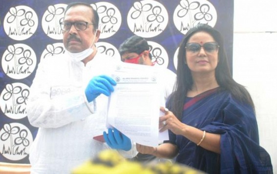 Trinamool Congress MPs meet President for removal of Solicitor General Trinamool Congress MPs meet President for removal of Solicitor General