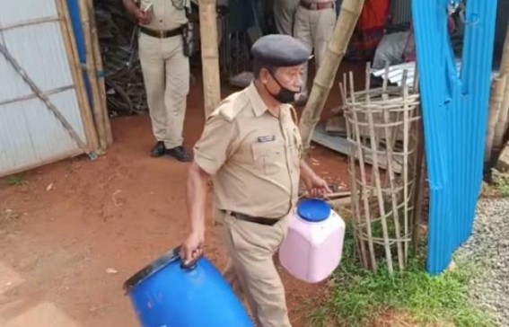 14 kg cannabis seized by police from a home at Bishalgarh 14 kg cannabis seized by police from a home at Bishalgarh