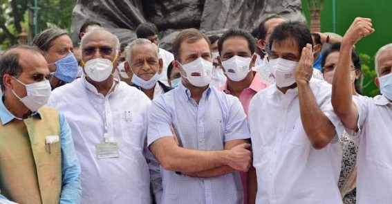 Pegasus row: Rahul demands Shah's resignation, SC probe against Modi Pegasus row: Rahul demands Shah's resignation, SC probe against Modi