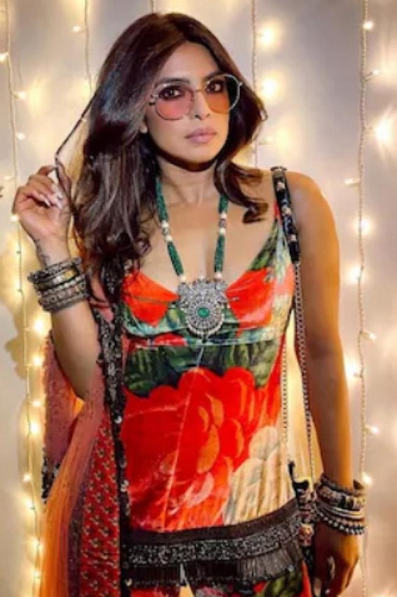 Priyanka Chopra attends YouTube star Lilly Singh's Diwali bash