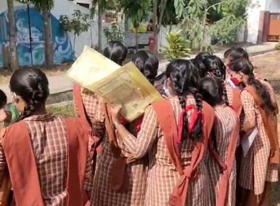 TBSE Class-12 Term-1 exams started TBSE Class-12 Term-1 exams started