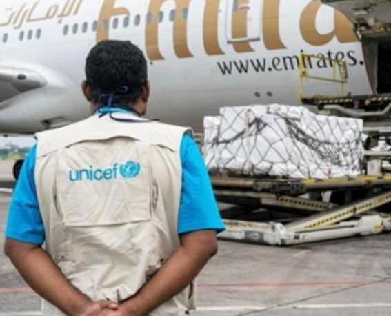 Unicef delivers over 100mn Covid vaccines to B'desh Unicef delivers over 100mn Covid vaccines to B'desh