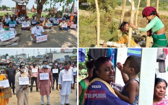 Criticism erupted over BJP's statewide Political Protests amid 10323 Teachers are not Allowed to Protest Citing COVID-19 : 10323 Teachers' Death Toll Raised to 93Â Criticism erupted over BJP's statewide Political Protests amid 10323 Teachers are not Allowed to Protest Citing COVID-19 : 10323 Teachers' Death Toll Raised to 93Â