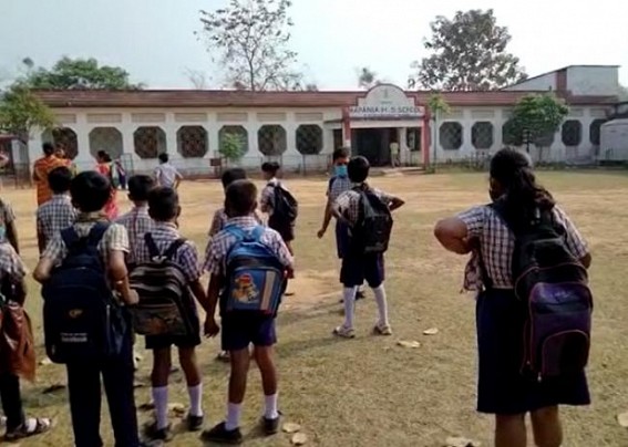 Fire broke out at Hapania HS School due to gas pipeline leakage Fire broke out at Hapania HS School due to gas pipeline leakage