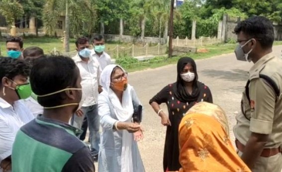 Nesha Mukta Tripura : NCC PS gheraoed by BJP Mondal leaders for detaining 7 Drug Mafias Nesha Mukta Tripura : NCC PS gheraoed by BJP Mondal leaders for detaining 7 Drug Mafias