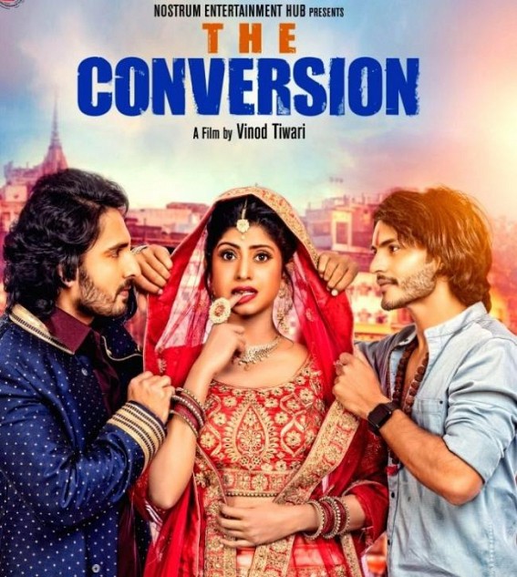Poster of love triangle 'The Conversion' launched Poster of love triangle 'The Conversion' launched