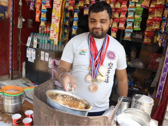 This Karate champ now sells tea in Mathura