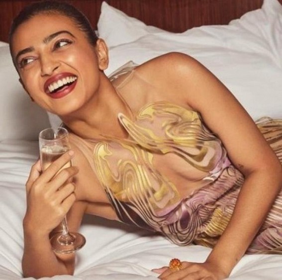 Radhika Apte takes second vaccine shot for Covid-19 Radhika Apte takes second vaccine shot for Covid-19