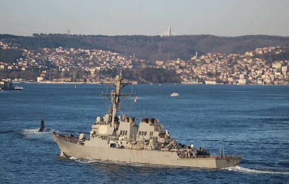 Russia monitors US destroyer in Black Sea Russia monitors US destroyer in Black Sea