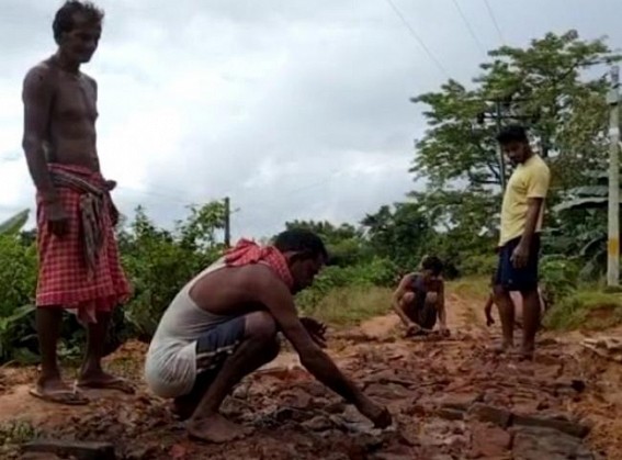 Village-roads left in deplorable condition, allegation raised against local administration Village-roads left in deplorable condition, allegation raised against local administration