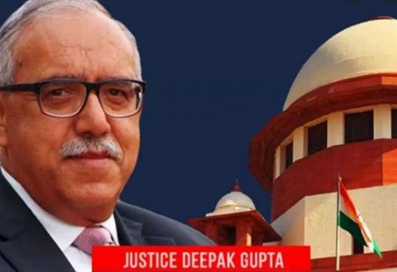 'Right to Question Govt is the Essence Of Democracy, Sedition Law Should be Shown the Door as soon as Possible': Justice Deepak Gupta 'Right to Question Govt is the Essence Of Democracy, Sedition Law Should be Shown the Door as soon as Possible': Justice Deepak Gupta