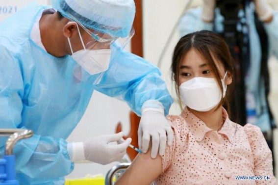 Cambodia begins Covid vaccination drive for adolescents