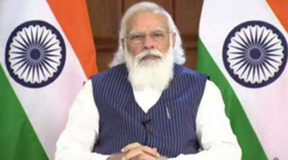 Modi releases support funds of Rs 1,625cr to over 4Lk SHGs Modi releases support funds of Rs 1,625cr to over 4Lk SHGs