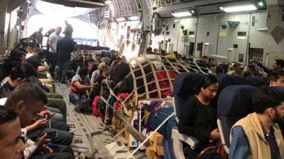 India safely evacuates diplomats, citizens from Afghanistan India safely evacuates diplomats, citizens from Afghanistan