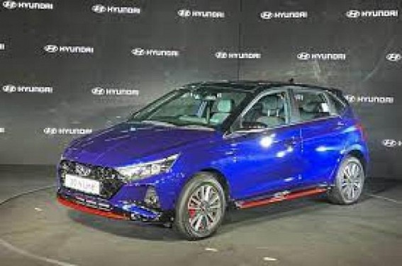 Hyundai unveils i20 N Line in India Hyundai unveils i20 N Line in India