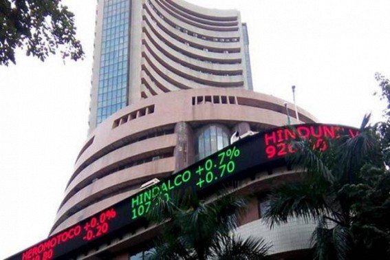 Equity markets close at record high levels; Sensex above 56K mark