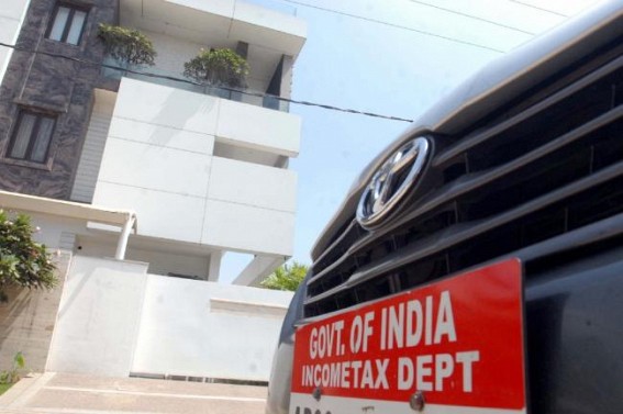 I-T Dept searches premises of Andhra-based group in 4 states I-T Dept searches premises of Andhra-based group in 4 states