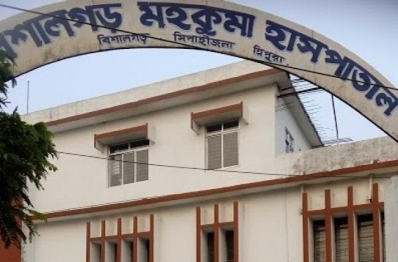Hanging Dead Body found in Bishalgarh Hospital 