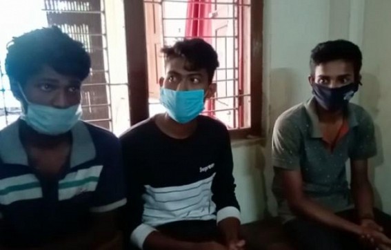 Theft incidents increase amid Corona Curfew across Tripura : 3 Arrested Theft incidents increase amid Corona Curfew across Tripura : 3 Arrested