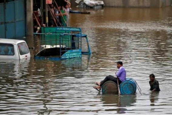 Heavy rains in Gujarat, Anand gets 173 mm in 4 hours