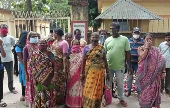 GB 79 Tila Severe Water Crisis : Public met local MLA Sudip Roy Barman