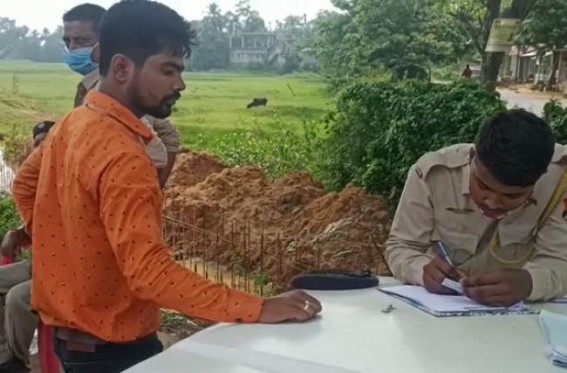 Speed limit awareness : Thousand Rupees fined for violations at Bishalgarh Bypass