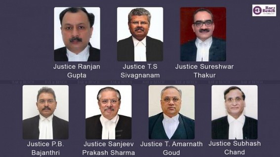 Centre notifies transfer of 7 HC judges