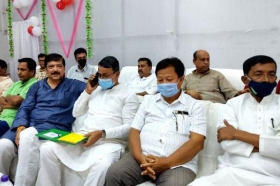 Amid open dissent, 4 central BJP leaders rush to Tripura Amid open dissent, 4 central BJP leaders rush to Tripura