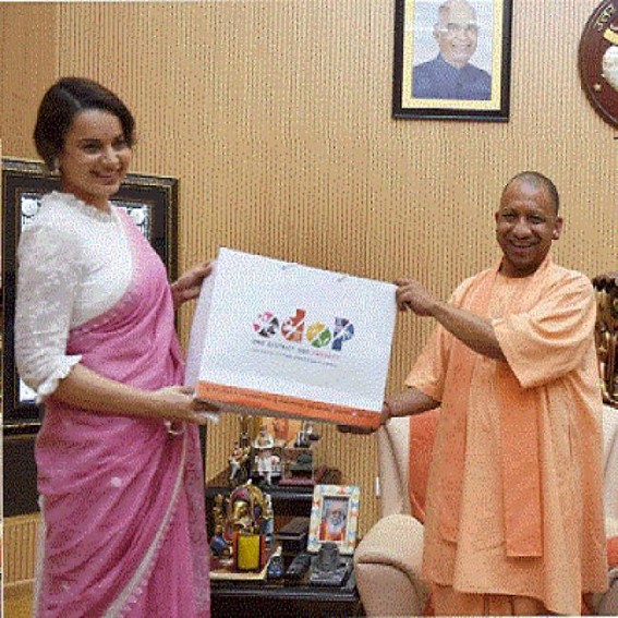 Kangana Ranaut is now brand ambassador of UP's ODOP scheme