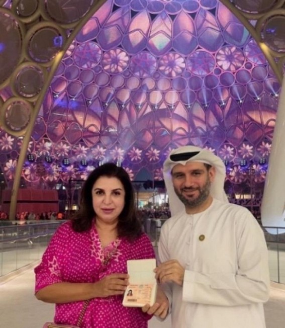 Farah Khan Kunder gets UAE Golden Visa