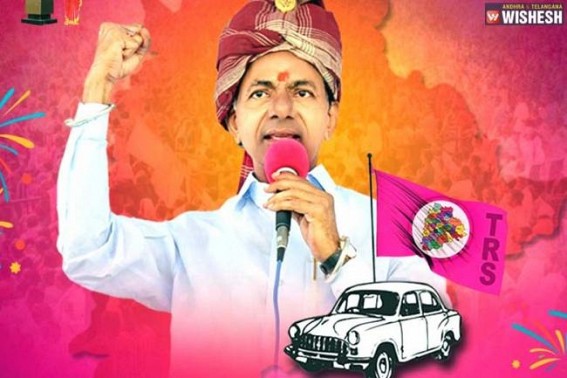 KCR unanimously re-elected TRS President