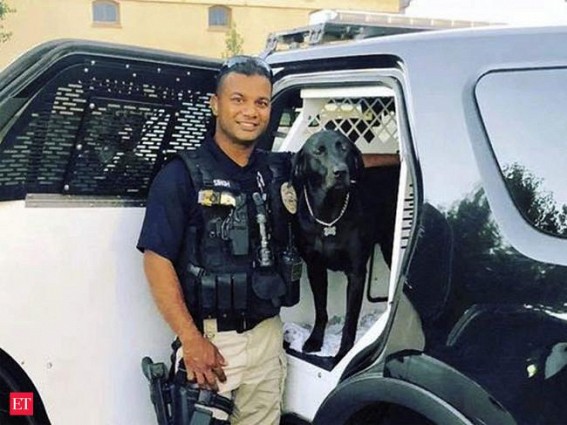 Indian-American police officer wounded in shooting Indian-American police officer wounded in shooting