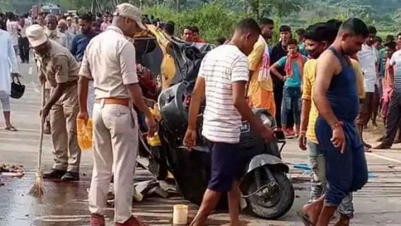 10 Chhath Puja devotees killed in road mishap in Assam