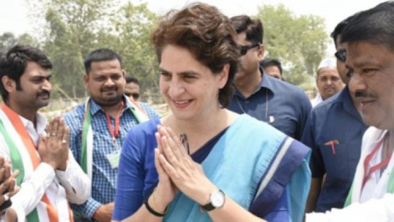 Priyanka to flag off 'Pratigya Yatra' on Saturday Priyanka to flag off 'Pratigya Yatra' on Saturday