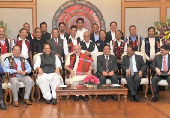 Naga peace talks hit roadblock with rebel leaders adamant on flag, Constitution Naga peace talks hit roadblock with rebel leaders adamant on flag, Constitution