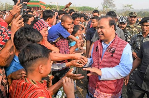 EC notice to Assam CM on poll code breach, Cong seeks bar on campaigning EC notice to Assam CM on poll code breach, Cong seeks bar on campaigning