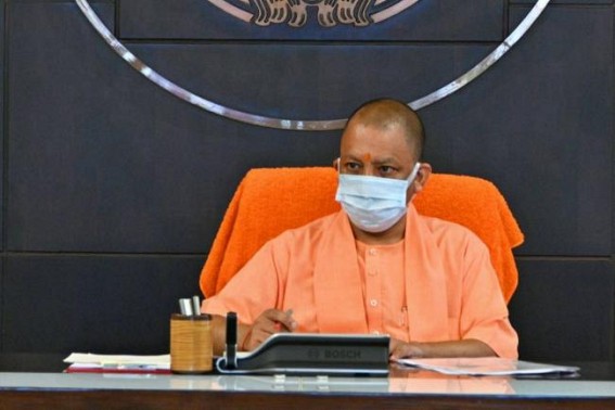 SP worked for terrorists, says Yogi Aditaynath SP worked for terrorists, says Yogi Aditaynath