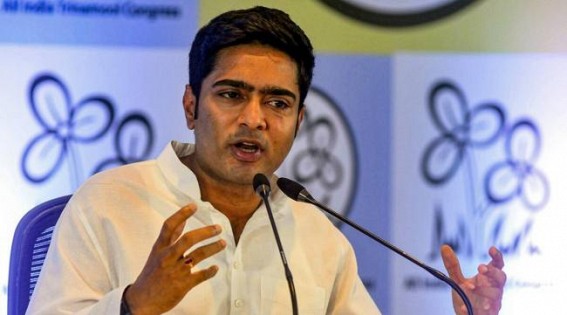 Preparations on Peak for Abhishek Banerjee's Rally in Agartala Preparations on Peak for Abhishek Banerjee's Rally in Agartala