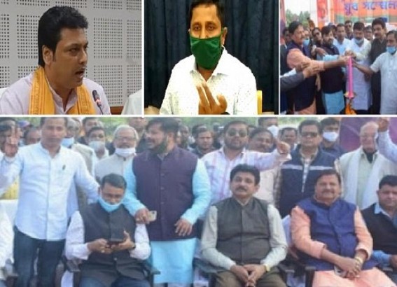 Tripura BJP Crisis : Amid Majority of the BJP MLAs sought Biplab Deb's 'Sacking' from CM Post, BJP MLA Announced New Movement under 'Apolitical' Banner against Biplab Deb Govt's Wrongdoings Tripura BJP Crisis : Amid Majority of the BJP MLAs sought Biplab Deb's 'Sacking' from CM Post, BJP MLA Announced New Movement under 'Apolitical' Banner against Biplab Deb Govt's Wrongdoings