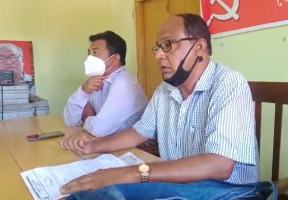 With nine points demanded CPI-M representatives placed deputation to Unokoti DM With nine points demanded CPI-M representatives placed deputation to Unokoti DM